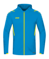 JAKO Challenge Trainingsjacke Kids Blau Gelb F443