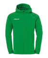 Uhlsport Goal 25 Evo Woven Kapuzenjacke Grün 06