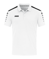 JAKO Power Poloshirt Weiss Schwarz F000