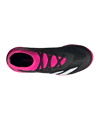 adidas Predator Accuracy.3 IN Halle Own Your Football Kids Schwarz Weiss Pink - schwarz