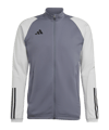 adidas Tiro 23 Competition Trainingsjacke Grau