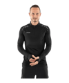 JAKO ZipTop Light Flow Sweatshirt Schwarz F800