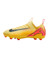 Nike Jr Air Zoom Mercurial Vapor XVI Academy FG/MG Mbappe Signature Kids Orange Blau F800 - orange