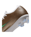 Nike Jr Air Zoom Mercurial Vapor XVII Pro FG Kylian Mbappe Kids Gold F701 - gold