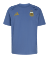 adidas Argentinien Tiro Travel T-Shirt Blau - blau
