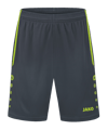 JAKO Allround Trainingsshort Kids Grau Grün F833
