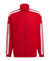 adidas Squadra 21 Präsentationsjacke Rot Weiss