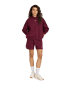 adidas 3 Stripes Studio Hoody Damen Rot - rot