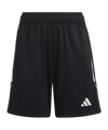 adidas Tiro 23 Short Kids Schwarz - schwarz