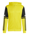 adidas Squadra 25 Kapuzenjacke Gelb