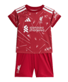 adidas FC Liverpool Trikot Set Home 2026/2027 Kids Rot - rot