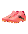 PUMA FUTURE 7 Pro FG/AG Jr Kids The Forever Faster Rosa Schwarz F03 - rosa