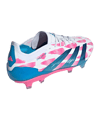adidas Predator Elite FG Reemergence Weiss Blau - weiss