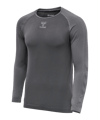 Hummel Pro Grid Seamless Trikot langarm Grau F2166 - grau
