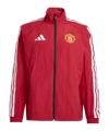 adidas Manchester United Anthem Jacke Rot - rot