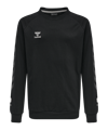 Hummel Move Grid Cotton Sweatshirt Kids Schwarz F2001