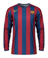 Nike FC Barcelona Reissure 2005 'Ronaldinho' Trikot langarm Blau F471 - blau