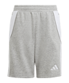 adidas Tiro 24 Short Kids Grau Weiss
