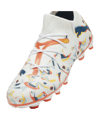 PUMA FUTURE 7 Match Creativity FG/AG Jr Kids Weiss Grün F01 - weiss