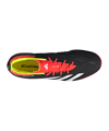 adidas Predator Elite TF Solar Energy Schwarz Weiss Rot - schwarz