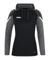 JAKO Performance Hoody Damen Schwarz Grau F804