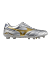 Mizuno Morelia DNA Made in Japan FG Platinum Silver Silber F04 - silber
