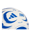 adidas Tiro Club Trainingsball Weiß Blau - weiss