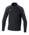 Erima Evo Star Trainingsjacke Schwarz - schwarz