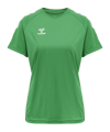 Hummel hmlCORE XK Poly T-Shirt Damen Grün F6235
