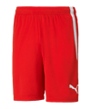 PUMA teamLIGA Short Rot Weiss F01