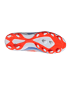 adidas F50 League MG Advancement Kids Weiss Rot - weiss