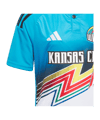 adidas Sporting Kansas City Trikot 3rd 2024 Kids Weiss - weiss
