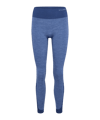 Hummel Mt Shine Seamless Mw Tight Damen Blau F7530