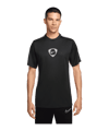 Nike Acamdemy+ Trainingsshirt Schwarz F010 - schwarz