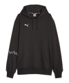 PUMA Hoops Team Hoody Schwarz F01 - schwarz