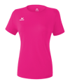 Erima Funktions Teamsport T-Shirt Damen Rosa Fpink - rosa