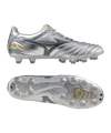 Mizuno Morelia Neo IV Pro FG Platinum Silver Silber F04
