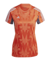 adidas Tiro Trikot Rot Damen Blau - orange