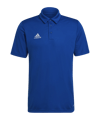 adidas Entrada 22 Poloshirt Blau Weiss - blau
