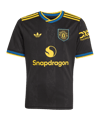 adidas Manchester United Trikot 3rd 2025/2026 Kids Schwarz - schwarz