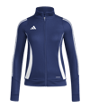 adidas Tiro 24 Trainingsjacke Damen Blau Weiss