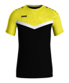 JAKO Icon T-Shirt Kids Schwarz Gelb F808