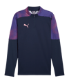 PUMA IndividualFinal 1/4 Zip Top Sweatshirt Blau F01 - blau