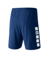 Erima 5-Cubes Short Blau Weiss - blau