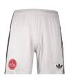 adidas 1. FC Nürnberg Short 2026/2027 Kids Schwarz - weiss