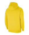 Nike Park 20 Fleece Hoody Kids Gelb Schwarz F719 - gelb