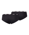 PUMA Iconic Hipster 2er Pack Damen Schwarz F200 - schwarz