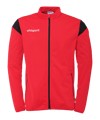 Uhlsport Squad 27 Classic Jacke Kids Rot Schwarz F62