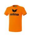 Erima Promo T-Shirt Kids Orange Schwarz