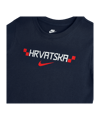 Nike HNS Kroatien Graphic T-Shirt Blau F451 - blau